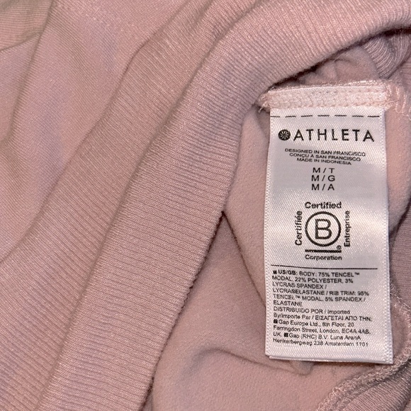 Athleta Purana V Neck Wrap Sweatshirt - Picture 6 of 6